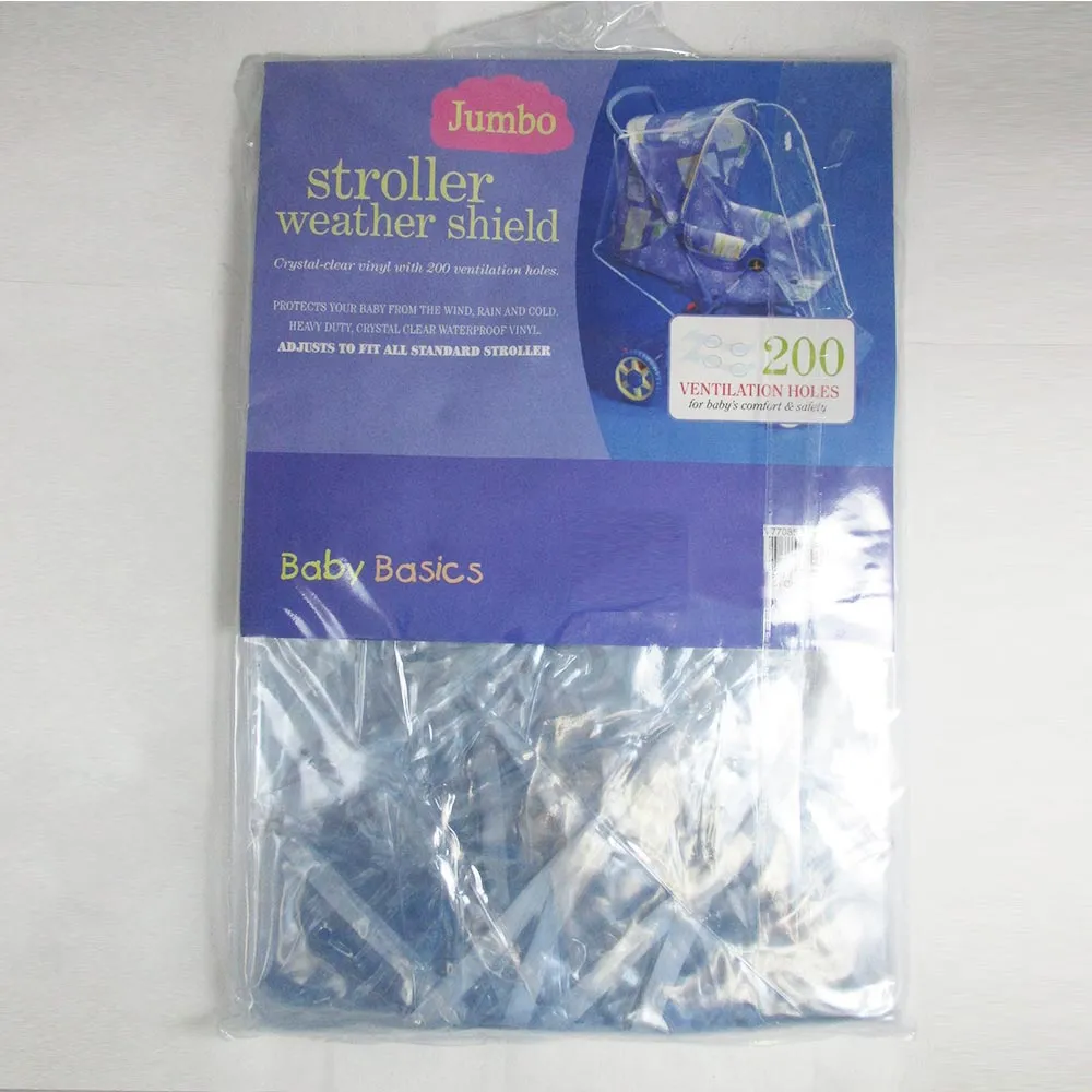 Weather Shield Stroller Rain Cover Canopy Standard Waterproof Universal Size New