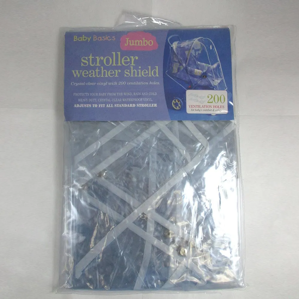Weather Shield Stroller Rain Cover Canopy Standard Waterproof Universal Size New
