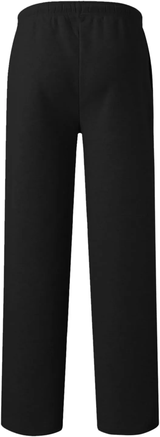 Women's Casual Loose Drawstring Wide Leg Elastic Waist Pants Ladies Lightweight Baggy Joggers Sweatpants with Pockets
