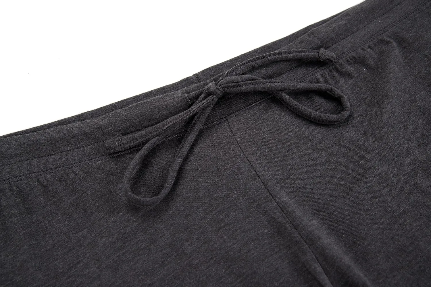 Womens Casual Stretch Cotton Pajama Pants Simple Lounge Pants