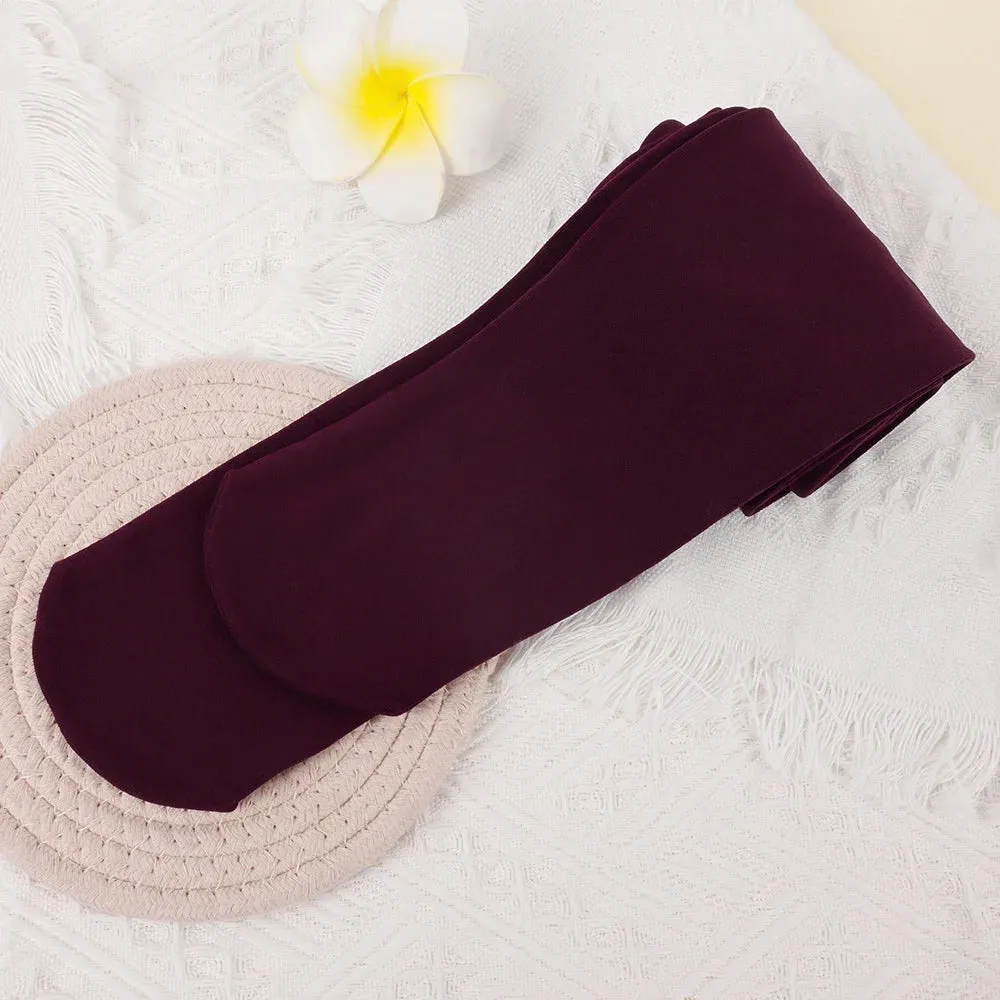 Women's Fleece-Lined Thermal Pantyhose  Cozy Warmth with a Flattering Fit