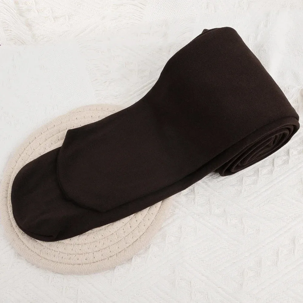 Women's Fleece-Lined Thermal Pantyhose  Cozy Warmth with a Flattering Fit
