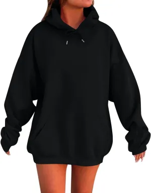 Womens Oversized Hoodies Winter Cotton Sweatshirts Pullover 2024 Fashion Tops Trendy Women Graphic Hoodies