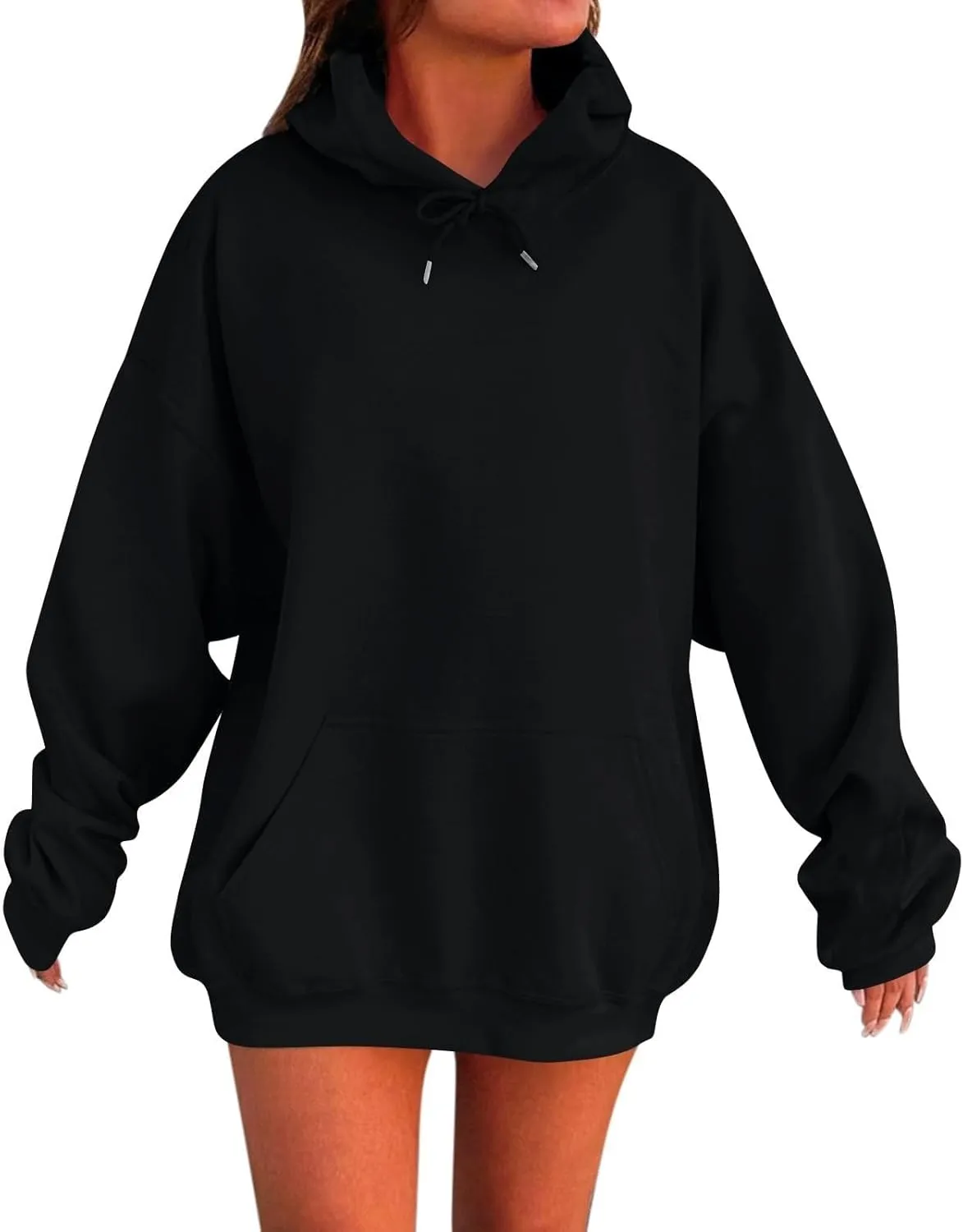 Womens Oversized Hoodies Winter Cotton Sweatshirts Pullover 2024 Fashion Tops Trendy Women Graphic Hoodies