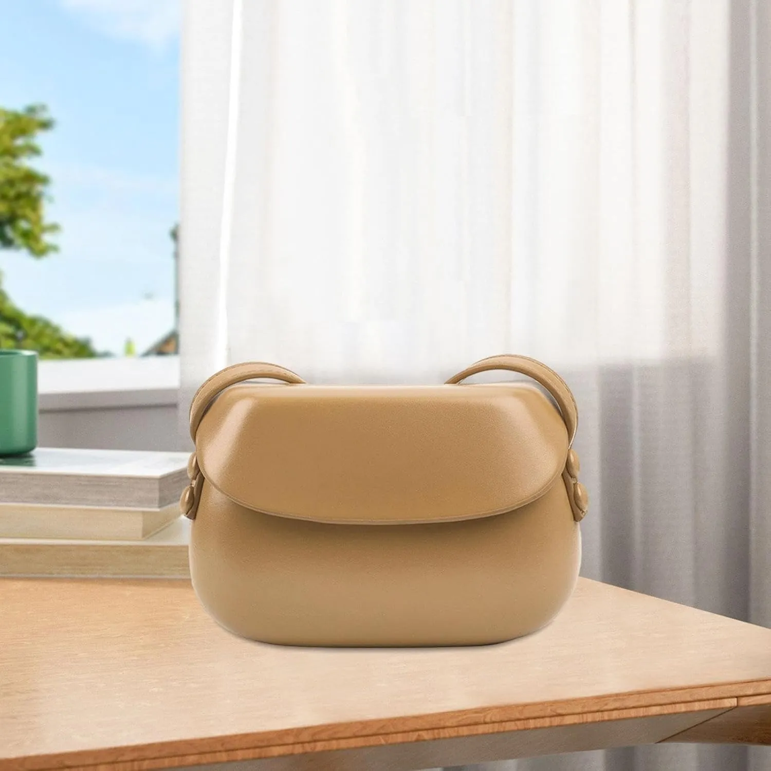 Women's Shoulder Bag Elegant Versatile Saddle Bag for Commuting Outdoor Shopping