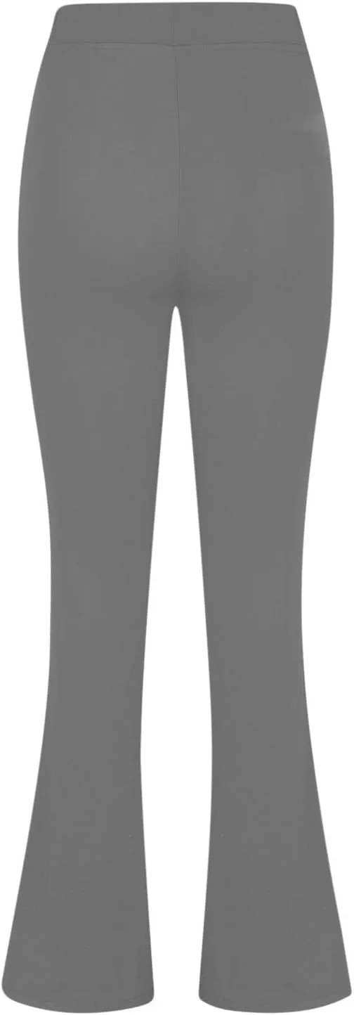 Work Pants for Women High Waist Dress Pants Business Casual Stretch Bootleg Yoga Pants Workout Trousers Slacks