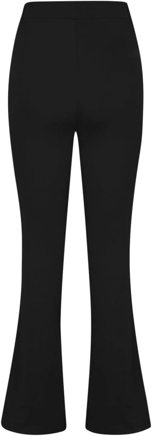 Work Pants for Women High Waist Dress Pants Business Casual Stretch Bootleg Yoga Pants Workout Trousers Slacks