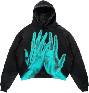 Y2k Camo Hoodie Oversized Graphic Hoodies Emo Clothes Vintage 2000s Sweatshirts Grunge Pullover Streetwear