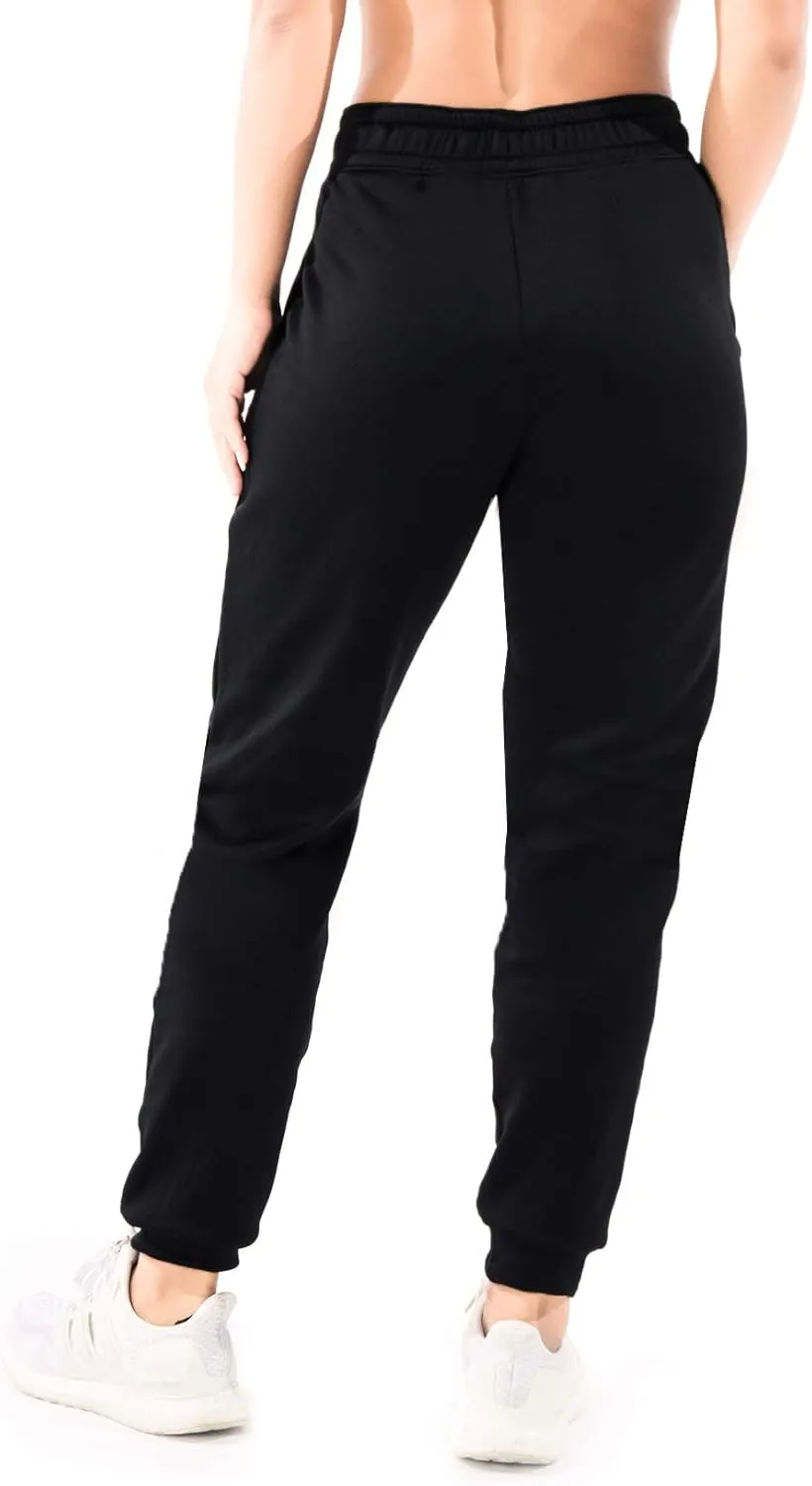 Yogipace Women's Petite/Regular/Tall High Waisted Fleece Lined Joggers Thermal Warm Winter Sweatpants